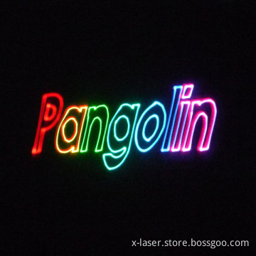 1W RGB Text Laser Projector, Laser Sky Projector, Programmable Laser Projector